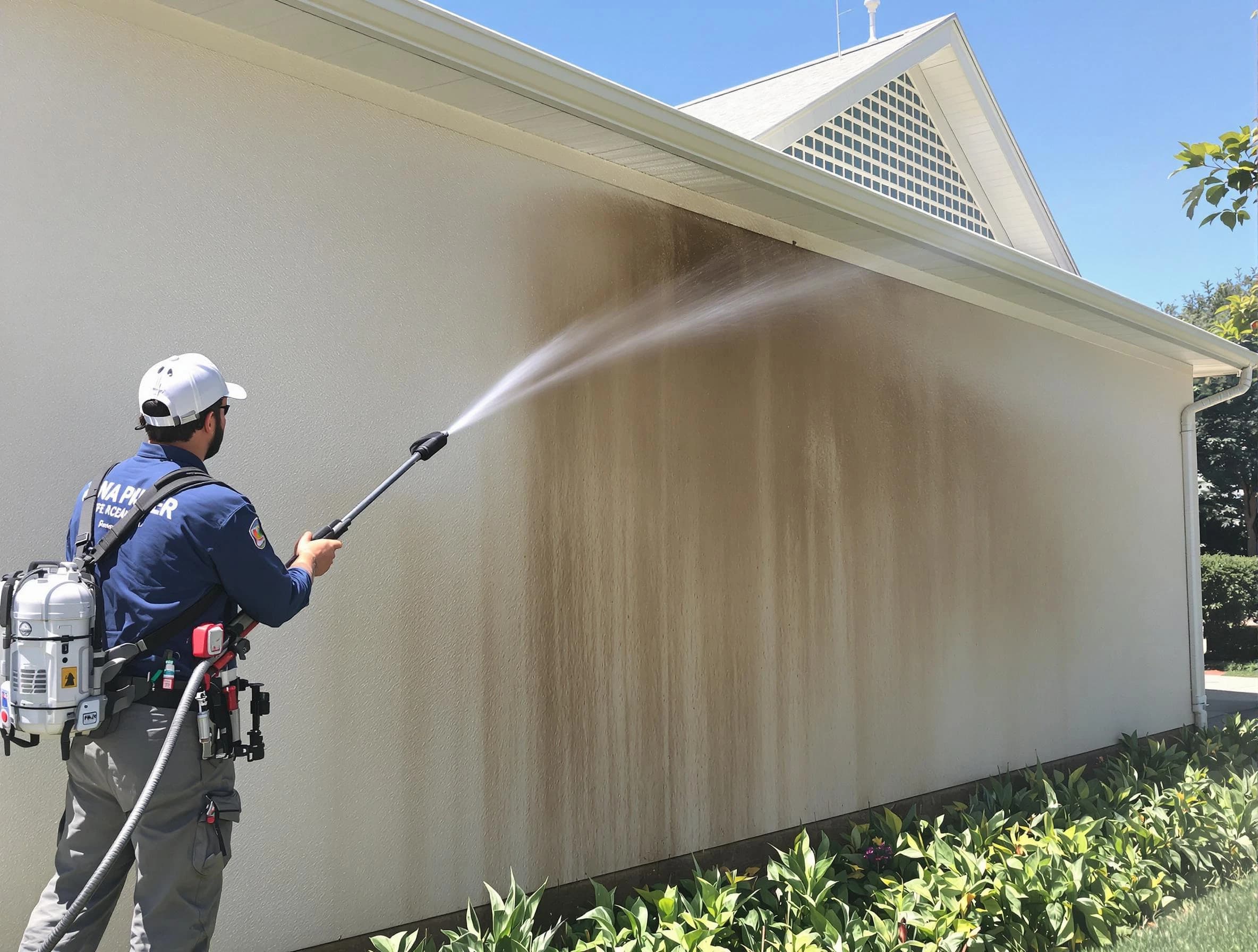 North Royalton Power Washing expert providing thorough power washing service in North Royalton