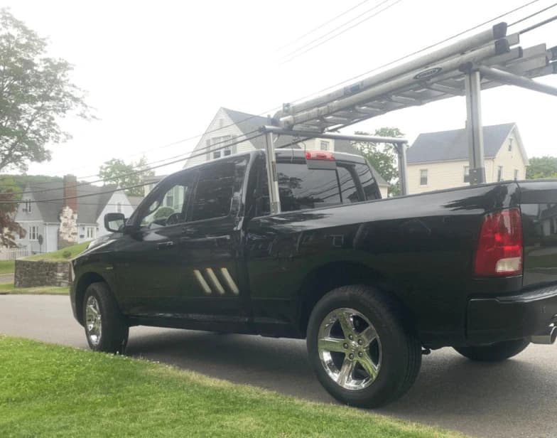 Fleet vehicle cleaning service being performed by North Royalton Power Washing in North Royalton